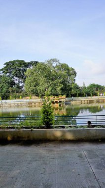 Beautiful view of Sankey tank lake. A manmade lake constructed by Col. Richard Hieram Sankey to meet the water supply demands of Bangalore along with walking and running lane.
