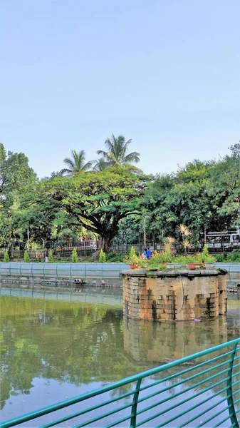 Beautiful View Sankey Tank Lake Manmade Lake Constructed Col Richard — 스톡 사진