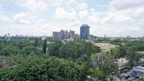 Bangalore Karnataka India June 2022 View Bangalore Cityscape Terrace Chancery — Stockfoto