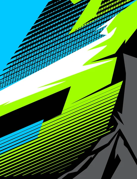 Ulotka Cyfrowy Grunge Sport Dynamiczny Tapeta Tło Tekstura Cyfrowy Ulotka — Zdjęcie stockowe