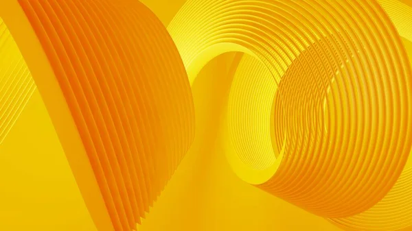 Абстрактний Фон Помаранчевими Жовтими Фігурами — стокове фото