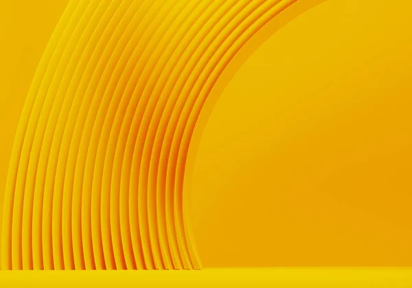 Abstrakter Hintergrund Mit Orangen Und Gelben Formen — Stockfoto