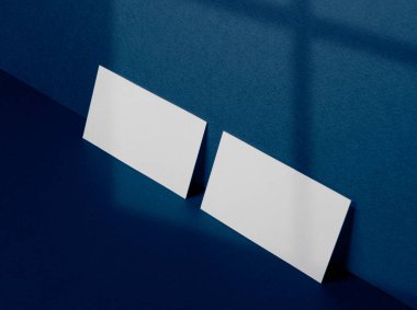 Koyu yüzeyi olan kırtasiye modelleme şablonu