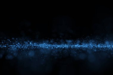 Soyut parlak parçacık gökadası arkaplanı 