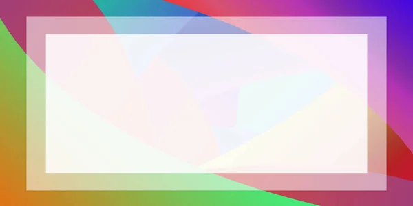 Quadro Padrão Multicolorido Fundo Modelo Banner Copiar Spac — Fotografia de Stock
