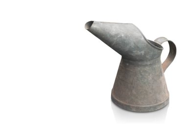 yan görünüm, Di beyaz arkaplan, nesne, dekor, kopyalama alanı Çinko sulamayı kesti