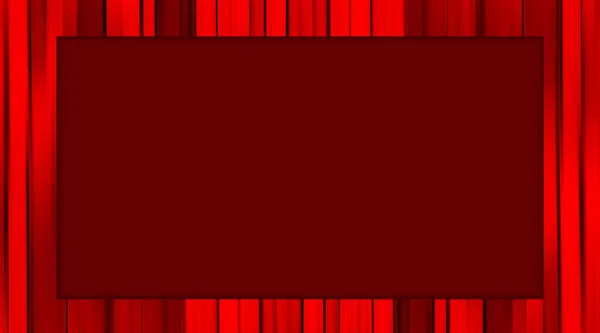 Roter Holzrahmen Hintergrund Banner Vorlage Visitenkarte Kopierraum — Stockfoto