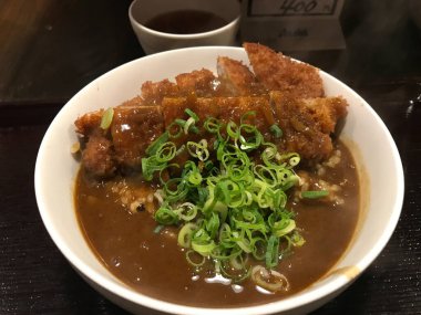 Osaka, Japonya 'daki köri restoranı.