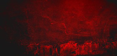 Arka plan için renkli korku çimentosu. Korkunç çatlak duvarlar.