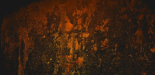Gekleurd Horror Cement Voor Achtergrond Enge Gebarsten Muren — Stockfoto