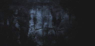 Korkunç duvar dokusunun arka planı. Koyu duman gölgesi ile Grunge boş