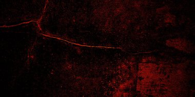 Karanlık duvar korkutucu arka plan. Grunge dokusu beton