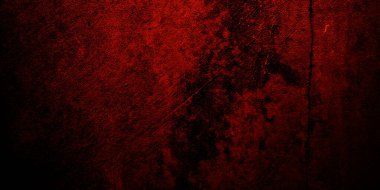 Karanlık duvar korkutucu arka plan. Grunge dokusu beton