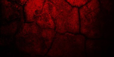 Karanlık duvar korkutucu arka plan. Grunge dokusu beton