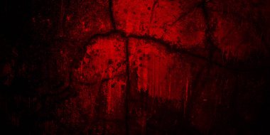 Karanlık duvar korkutucu arka plan. Grunge dokusu beton