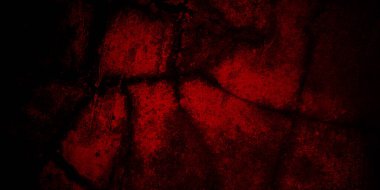 Karanlık duvar korkutucu arka plan. Grunge dokusu beton