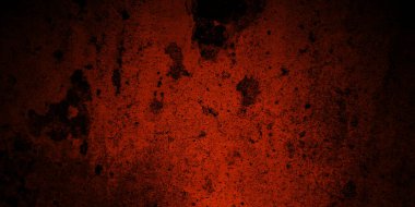 Karanlık duvar korkutucu arka plan. Grunge dokusu beton