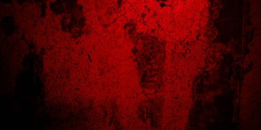 Karanlık duvar korkutucu arka plan. Grunge dokusu beton