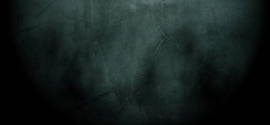 Korkunç duvar dokusunun arka planı. Koyu duman gölgesi ile Grunge boş