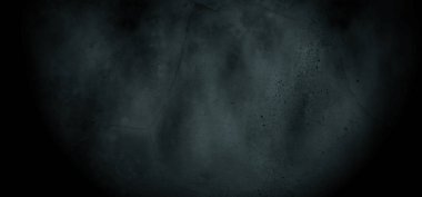 Korkunç duvar dokusunun arka planı. Koyu duman gölgesi ile Grunge boş