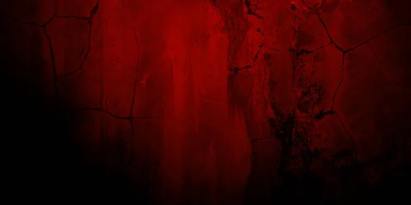黑墙可怕的背景 Grunge纹理混凝土 — 图库照片