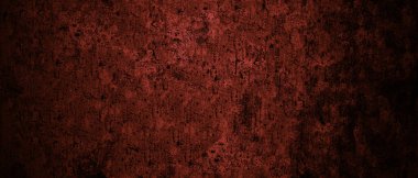 Arka plan için kirli koyu duvar