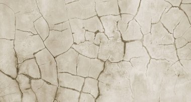 Arka plan için gri çatlamış çimento dokusu. duvar çizikleri