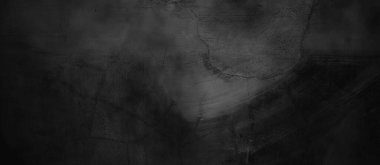 Kara sisli duvarlar korkutucudur. Korku siyah çimento