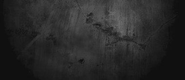 Kara sisli duvarlar korkutucudur. Korku siyah çimento
