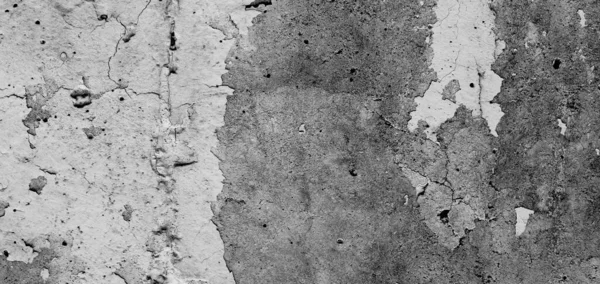 グレーセメントコンクリートテクスチャ 壁の傷の背景 — ストック写真