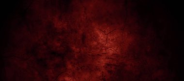 Koyu kırmızı korkunç arka plan. Koyu grunge kırmızı desen beton