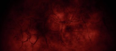 Koyu kırmızı korkunç arka plan. Koyu grunge kırmızı desen beton