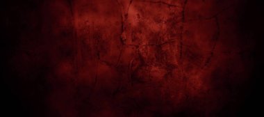 Koyu kırmızı korkunç arka plan. Koyu grunge kırmızı desen beton