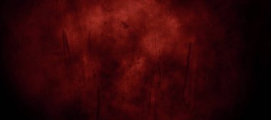 Koyu kırmızı korkunç arka plan. Koyu grunge kırmızı desen beton