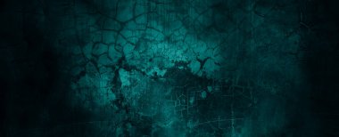 Duvar karanlığı korkunç. Arka plan için koyu çimento. Çiziklerle dolu korkunç bir duvar.