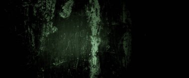 Ürkütücü koyu duvarlar, arka plan için hafif siyah beton dokusu.