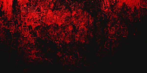 Red Scary background. Dark grunge red texture concrete