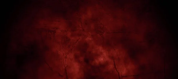 Темно Красный Ужас Страшный Фон Тёмный Гранжевый Красный Текстурный Бетон — стоковое фото