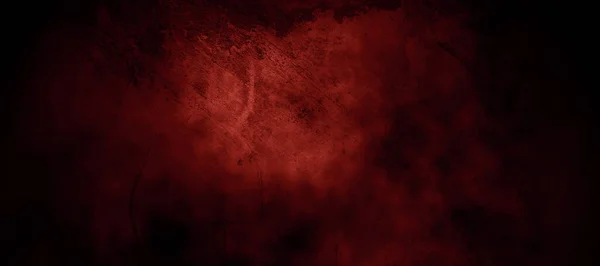 Dark Red Horror Scary Background Dark Grunge Red Texture Concrete — Stock Photo, Image