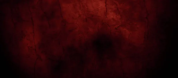 Fondo Aterrador Terror Rojo Oscuro Grunge Oscuro Textura Roja Hormigón — Foto de Stock