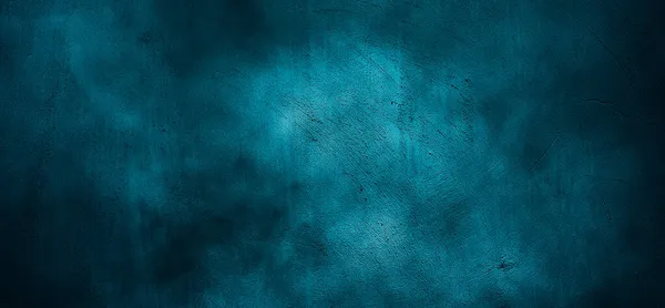 Голубая Стена Темно Синие Стены Пугают Царапины — стоковое фото