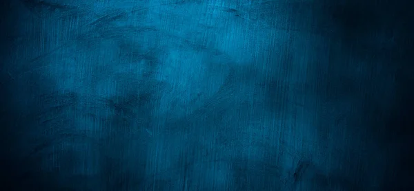 Blauwe Muur Achtergrond Donkerblauwe Muren Zijn Eng Blauw Geschaafd Cement — Stockfoto