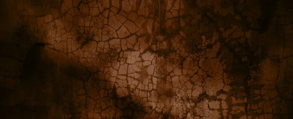 Dinding Gelap Menakutkan Semen Gelap Untuk Latar Belakang Dinding Mengerikan — Stok Foto