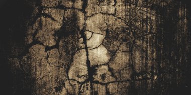 Arka plan için korku ve korkunç çimento.