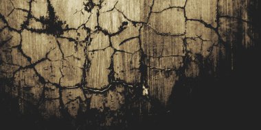 Arka plan için korku ve korkunç çimento.