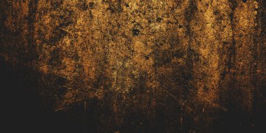 Arka plan için korkutucu karanlık çimento. Duvarlar leke ve çiziklerle dolu..