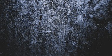 Arka plan için korkutucu karanlık çimento. Duvarlar leke ve çiziklerle dolu..