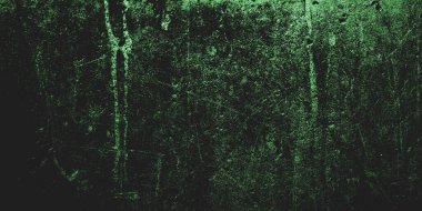 Arka plan için korkutucu karanlık çimento. Duvarlar leke ve çiziklerle dolu..