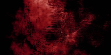 Arka plan için korkutucu koyu kırmızı duvar
