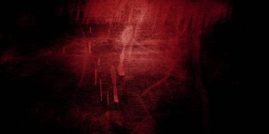 Arka plan için korkutucu koyu kırmızı duvar